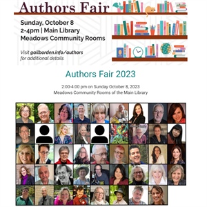 Author Fair at Gail Borden Library, Elgin