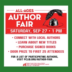 Poplar Creek Library Author Fair