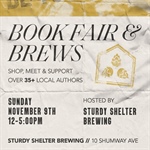 Book Fair & Brews @ Sturdy Shelter Brewing
